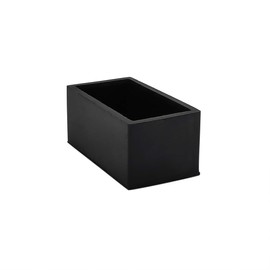 Flyshop 8Pcs Rectangle Chair Leg Caps Non-Slip Rubber Leg Tips Floor Protectors Furniture Table Covers, 1" X 2", 25 X 50mm