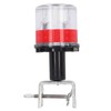 Solar Powered LED Strobe Robust Reflective Waterproof Beacon Warning Light