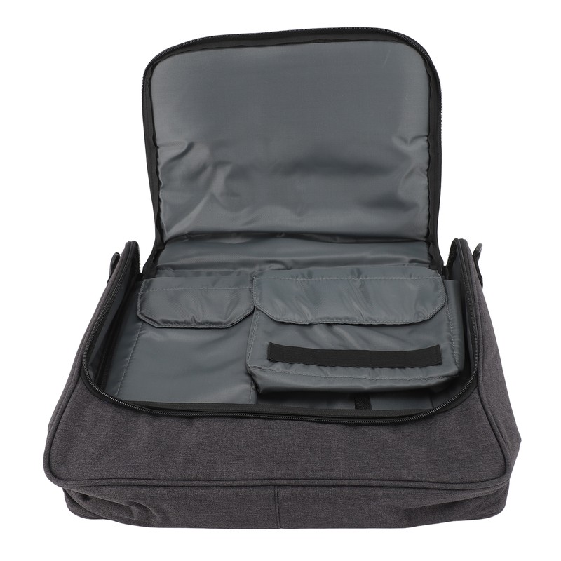 Console Carrying Case Large Capacity Multifunction Grey Travel Storage Bag