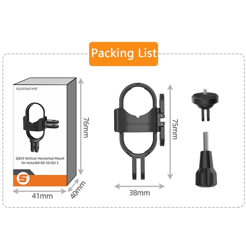 Honbobo GO 3S/GO 3 Accessories for Insta360 GO 3S/Insta360 GO