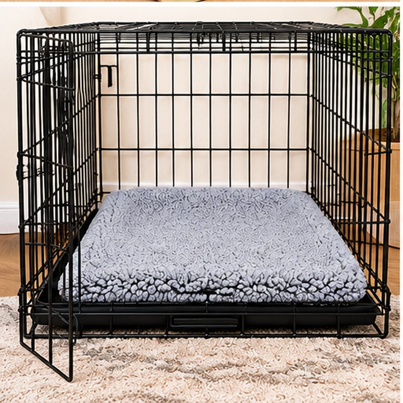Self-Heating Pet Mat for Cats & Dogs – Washable Fiber