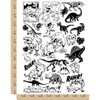 Dinosaurs Prehistoric Jurassic Fossils Temporary Tattoo Water Resistant Fake Body