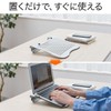 Sanwa Direct 100-CR012 Laptop Stand, Compatible with 11-15.6 Models, Steel,
