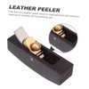WHAMVOX Ebony Leather Thinner Mini Planer Hand Splitter Wood Peeler