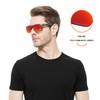 Tintart Performance Lenses Compatible with Oakley Batwolf Polarised Etched, Flame