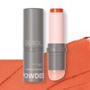 SWETIYOU Cream to Powder Blush Stick, Built-In Jelly-like Silicone Makeup