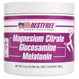 Citrato de magnesio puro RestFree - con glucosamina y melatonina                                                                                      