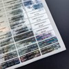 580pcs Hologram Tamper evident Stickers with Unique Serial Number Security