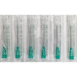 DL Aguja HiPodérmica Calibre 21x32 Verde Caja Con 100 Capacidad En Volumen 1 Ml