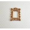 Town Square Miniatures Dollhouse Miniature Small Picture Frame Fancy Gold