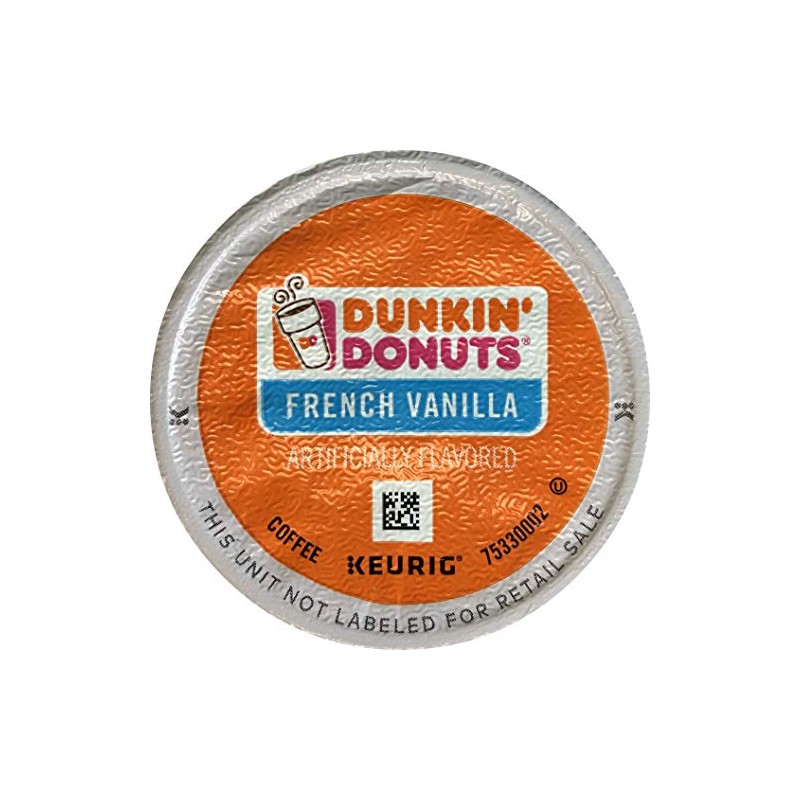 Keurig Dunkin' Donuts French Vanilla Coffee K-Cups 16 Count (Packaging