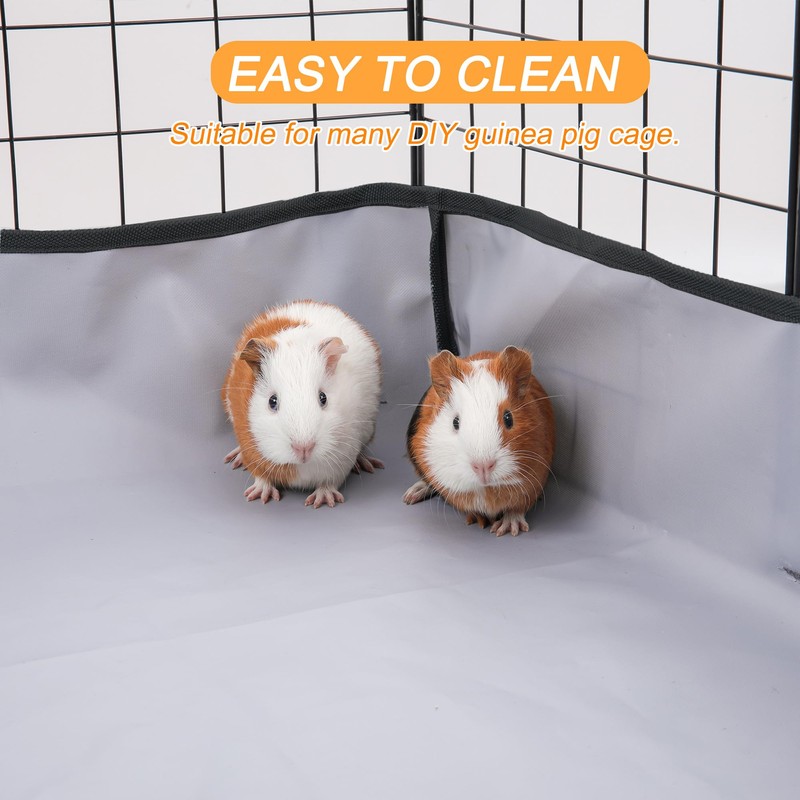 DZWLKJ Guinea Pig Cage Liner Tarp Bottom Waterproof and Washable
