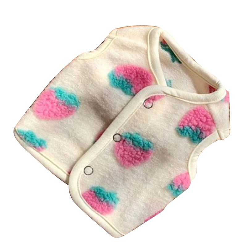 Dog Clothes Fashionable Soft Comfortable Warm Sleeveless Puppy Jacket for