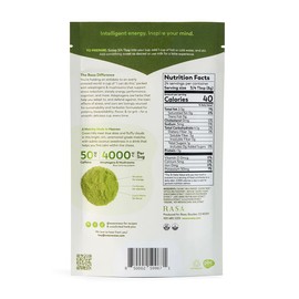 Rasa Matcha – Adaptogenic Mushroom-Boosted Matcha | Vegan, Keto, Ayurveda Wellness Tonic with Lion's Mane + Rhodiola (6 oz / 24 Servings)