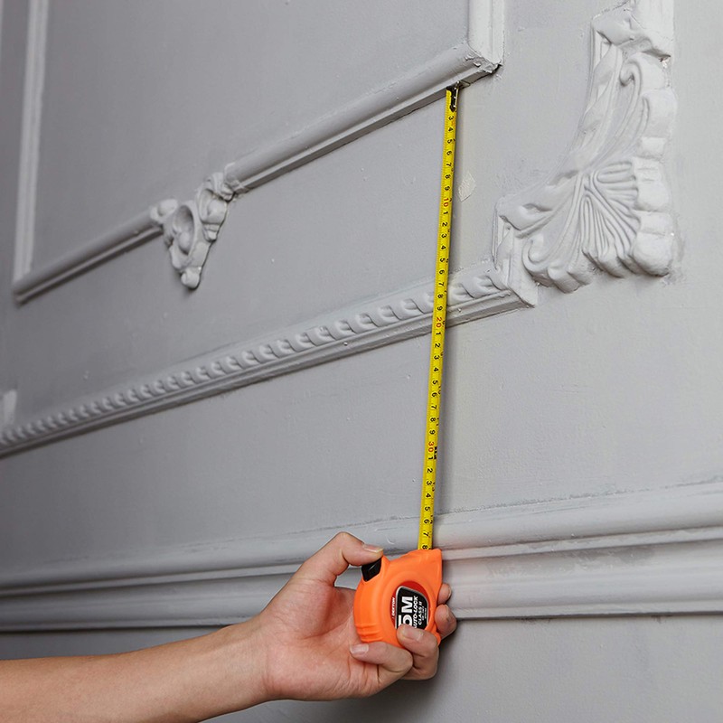 Dekton Hi Vis Green Soft Grip Autolock Tape Measure 5m