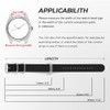 HANYTON Watch Bands - Military Ballistic Nylon Style Strap With