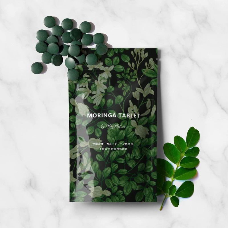 MYNATURA モリンガ タブレット 300mg×90粒 乳酸菌 ビフィズス菌 サプリメント ２袋セット