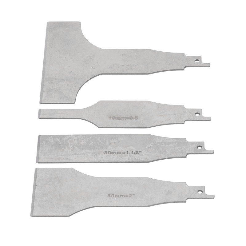 4PCS Reciprocating Saw Scraper Blade Multifunctional Stainless Steel Tile Cleaning