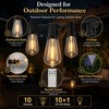 Solar String Lights for Outdoor Décor – Shatterproof Waterproof Patio
