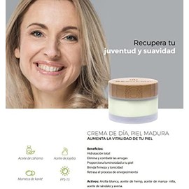 Crema anti-edad de día piel madura 50 gr Beohemp