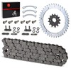 Heavy Duty O-Ring Drive Chain And Drive Sprockets Kit Compatible