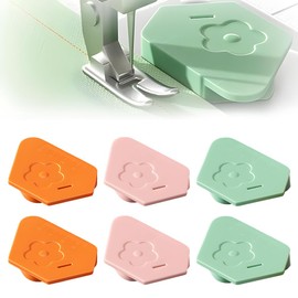 FFWTPY Pack of 6 Magnetic Seam Guide Magnetic Seam Guide for Sewing Machine Beginners Sewing Accessories for Sewing Machine Seam Guide with Scale Magnetic Seam Guide Sewing Accessories (B)