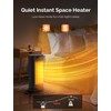 Faryuan Space Heaters for Indoor Use, 1500W Fast Heating Oscillating
