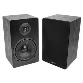 Universal 2) Rockville RockShelf 68B 400w Black 6.5" Home Theater Bookshelf Speakers/8 Ohm