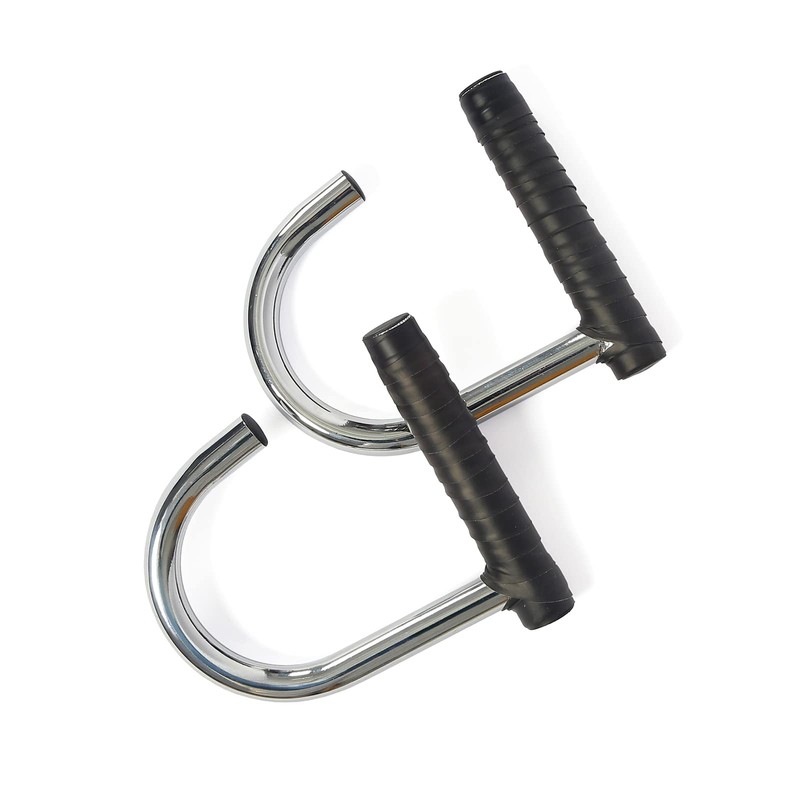 ZUKAM Metal Resistance Band Handles Pull Up Handle with Grip