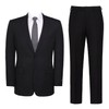AMY ZHU Men's Classic Fit 2 Piece Suit – Suit