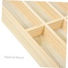 CHILDWEET Solid Wood Sunglasses Organizer 8-slot Stand Glasses Display Storage