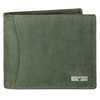 WILDHORN® RFID Protected Genuine Leather Wallet for Men, Green Hunter,