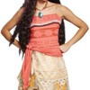 Disguise Moana - Disfraz de lujo para mujer, Rojo -,