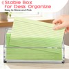 5x8 Index Card Holder, Clear Acrylic 5x8 Index Card Organizer