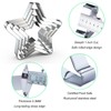 Stars Cookie Cutter Set Large - 5 inch, 4 inch,