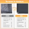 Magnet Fireplace Cover, Fireplace Draft Blocker, Fireplace Blanket for Heat