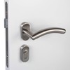 Gedotec Door Handle Door Handle Stainless Steel L Shape on