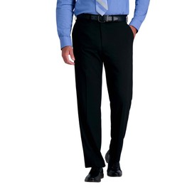 J.M. Haggar Men's Suit Pant, Black, 36W x 32L