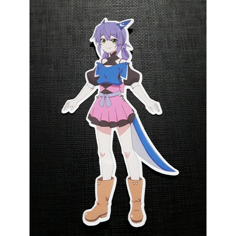 Flatorte I've Been Killing Slimes for 300 Years Glossy Sticker