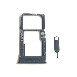 Micro SD Holder Nano SIM Card Tray Replacement for Motorola Moto G 5G 2023 XT2313 (Blue)