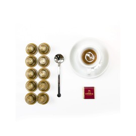Caffe Umbria, Mezzanotte Blend, Nespresso Compatible pods, Medium-Dark Roast, Box of 20