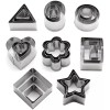 Extreme Beauty Set 3 Moldes Repostería En Forma De Corazon