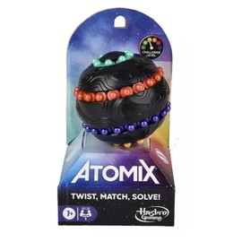 Hasbro Games NEWAtomix Game, Brainteaser Puzzle Sphere for 1 Player, Fidget Toys