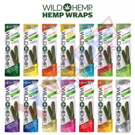 Wild H. Organic Wrap Variety Pack 14 Pouches, 4 Per Pouch - 56 Wraps Total
