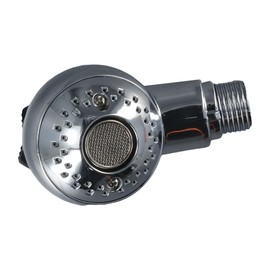 Urjumpea High Pressure Shower Head, 3 Inch Showerhead Fixed Shower Heads With Angle-Adjustable Swivel Ball