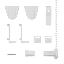 Lichtblick clamp support and accessories - mounting kit for Klemmfix RKV blind - RKV. 01. SB.