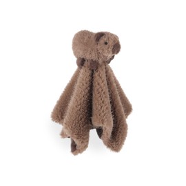 Apricot Lamb Capybara Cute Comforter Soft Loveys for Baby Boy and Girl, Security Blanket for Babies, Infant and Toddlers, Brown 14 Inches