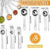 JJUNW Measuring Spoons Set, Small Measuring Spoon Made of Stainless