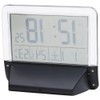 NITORI 8172782 Radio Digital Table Clock 001LT Black