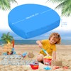 ELNLE Sandpit Cover Tarpaulin Sandpit Shell 100 cm x 15